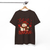 Let It Snow Snowman Winter Snowflakes Retro Christmas T-shirt S-5XL