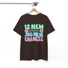 Retro 12 New Chapters Groovy 365 New Chances Aesthetic New Year T-shirt S-5XL