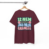 Retro 12 New Chapters Groovy 365 New Chances Aesthetic New Year T-shirt S-5XL
