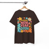Happy New Year 2026 Retro Festive Holiday Outfit T-shirt S-5XL