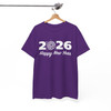 Happy New Year 2026 Disco Ball Retro Festive Sand T-shirt S-5XL