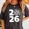 2026 Cheers Time Disco Ball New Year Adults T-shirt S-5XL