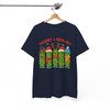 Merry and Bright Christmas Pickle Festive Holiday Crewneck T-shirt S-5XL