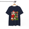 Santa Cocoa and Gnomes Ho Ho Ho Holiday Mug Crewneck Festive T-shirt S-5XL