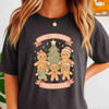 Sweet Christmas Together Gingerbread Family Holiday Crewneck T-shirt S-5XL