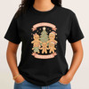 Sweet Christmas Together Gingerbread Family Holiday Crewneck T-shirt S-5XL
