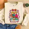 Mama Claus Festive Pink Christmas Design Sweatshirt S-5XL