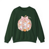 Pink Pumpkin Ghost Kawaii Halloween Floral Sweatshirt S-5XL