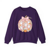 Pink Pumpkin Ghost Kawaii Halloween Floral Sweatshirt S-5XL