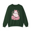 Pink Halloween Ghost Coquette Fall Design Sweatshirt S-5XL