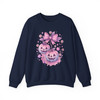 Cotton Candy Jack O’Lantern Pastel Pumpkin Ghost Sweatshirt S-5XL