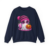 Cute Ghost Halloween Sublimation Coffee Boujee Ghost Sweatshirt S-5XL
