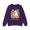 Summerween Ghost Floral Art Kawaii Watermelon Halloween Sweatshirt S-5XL