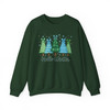Hello Winter Retro Christmas Winter Sublimation Cozy Season Sweatshirt S-5XL