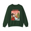 Funny Christmas Snowman Let It Snow Xmas Tree Clipart Sweatshirt S-5XL
