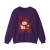 Let It Snow Snowman Winter Snowflakes Retro Christmas Sweatshirt S-5XL