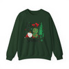 Snowman Christmas Preppy Holiday Stars Let It Snow Sweatshirt S-5XL