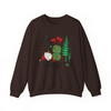 Snowman Christmas Preppy Holiday Stars Let It Snow Sweatshirt S-5XL