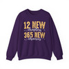 12 New Chapters 365 New Chances Motivational NYE Sweatshirt S-5XL