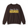 Happy New Year 2026 Gold Glitter Party Festive NYE Sweatshirt S-5XL