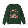 Cheers to 2026 New Year Champagne Toast Festive NYE Sweatshirt S-5XL