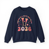 Cheers to 2026 New Year Champagne Toast Festive NYE Sweatshirt S-5XL