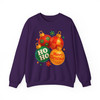 Merry Christmas Ornaments Retro Ho Ho Holiday Crewneck Festive Sweatshirt S-5XL