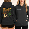 Rockin Around the Christmas Tree Western Holiday Cowboy Boot Crewneck Hoodie S-5XL