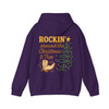 Rockin Around the Christmas Tree Western Holiday Cowboy Boot Crewneck Hoodie S-5XL