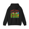 Merry and Bright Christmas Pickle Festive Holiday Crewneck Hoodie S-5XL
