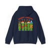 Merry and Bright Christmas Pickle Festive Holiday Crewneck Hoodie S-5XL