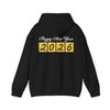 Happy New Year 2026 Gold Glitter Party Festive NYE Hoodie S-5XL