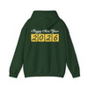 Happy New Year 2026 Gold Glitter Party Festive NYE Hoodie S-5XL