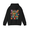 Retro Better Days Are On The Way Groovy Flower Aesthetic Sand Hoodie S-5XL