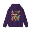 Retro Better Days Are On The Way Groovy Flower Aesthetic Sand Hoodie S-5XL