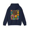 Retro Boho Floral Teacher Appreciation Hoodie Adult Hoodie S-5XL