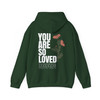 Jesus Loves You Bible Verse Faith Hoodie Adult Hoodie S-5XL