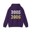 Goodbye 2025 Hello 2026 Glitter NYE Holiday Party Crewneck Hoodie S-5XL