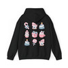 Cute Penguin Christmas Kawaii Holiday Icons Cozy Winter Gift Hoodie S-5XL