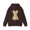 Iridescent Coquette Christmas Tree Girly Colorful Glitter Xmas Hoodie S-5XL