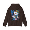 Let It Snow Cute Snowman Holiday Winter Hoodie S-5XL