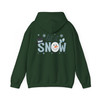 Let It Snow Winter Christmas Snowman Sublimation Hoodie S-5XL