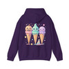 Halloween Popsicle Spooky Ice Cream Treats Fun Holiday Hoodie S-5XL