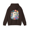 Retro Summerween Ghost Halloween Cocktail Hoodie S-5XL