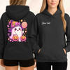 Cute Witch Ghost Candy Pumpkins Halloween Hoodie S-5XL