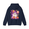 Cute Witch Ghost Candy Pumpkins Halloween Hoodie S-5XL