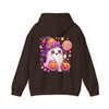 Cute Witch Ghost Candy Pumpkins Halloween Hoodie S-5XL