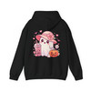 Halloween Ghost Bubble Tea Pumpkin Sublimation Hoodie S-5XL