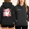 Halloween Ghost Bubble Tea Pumpkin Sublimation Hoodie S-5XL