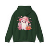 Halloween Ghost Bubble Tea Pumpkin Sublimation Hoodie S-5XL
